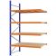 Weitspannregal Anbauregal FORTIS, 3.000×1.750×1.000 mm, Spanplatte