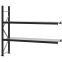 Weitspannregal Anbauregal FORTIS, 2.000×2.250×500 mm, verzinkt