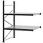 Weitspannregal Anbauregal FORTIS, 2.000×1.500×1.000 mm, verzinkt