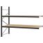 Weitspannregal Anbauregal FORTIS, 2.000×2.500×1.000 mm, Spanplatte