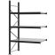 Weitspannregal Anbauregal FORTIS, 2.500×1.500×800 mm, verzinkt