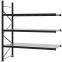 Weitspannregal Anbauregal FORTIS, 2.500×2.250×800 mm, verzinkt