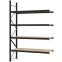 Weitspannregal Anbauregal FORTIS, 3.000×2.000×600 mm, Spanplatte