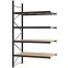 Weitspannregal Anbauregal FORTIS, 3.000×1.750×800 mm, Spanplatte