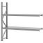 Weitspannregal Anbauregal FORTIS, 2.000×2.000×500 mm, verzinkt