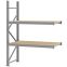 Weitspannregal Anbauregal FORTIS, 2.000×1.500×600 mm, Spanplatte
