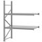 Weitspannregal Anbauregal FORTIS, 2.000×1.500×800 mm, verzinkt