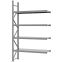 Weitspannregal Anbauregal FORTIS, 3.000×1.750×500 mm, verzinkt