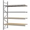 Weitspannregal Anbauregal FORTIS, 3.000×2.250×800 mm, Spanplatte