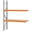 Weitspannregal Anbauregal FORTIS, 2.000×1.500×500 mm, Spanplatte