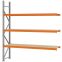 Weitspannregal Anbauregal FORTIS, 2.500×2.250×500 mm, Spanplatte