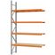 Weitspannregal Anbauregal FORTIS, 3.000×1.750×500 mm, Spanplatte