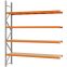 Weitspannregal Anbauregal FORTIS, 3.000×2.500×500 mm, Spanplatte