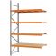 Weitspannregal Anbauregal FORTIS, 3.000×1.750×800 mm, Spanplatte