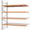 Weitspannregal Anbauregal FORTIS, 3.000×2.500×1.000 mm, verzinkt