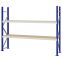 Weitspannregal Grundregal FORTIS, 2.000×2.500×500 mm, Spanplatte