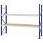 Weitspannregal Grundregal FORTIS, 2.000×2.500×600 mm, Spanplatte