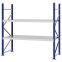 Weitspannregal Grundregal FORTIS, 2.000×2.000×800 mm, verzinkt