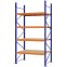Weitspannregal Grundregal FORTIS, 3.000×1.500×800 mm, Spanplatte