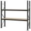 Weitspannregal Grundregal FORTIS, 2.000×2.000×500 mm, Spanplatte