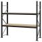 Weitspannregal Grundregal FORTIS, 2.000×2.000×600 mm, Spanplatte