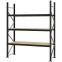 Weitspannregal Grundregal FORTIS, 2.500×2.000×600 mm, Spanplatte