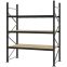 Weitspannregal Grundregal FORTIS, 2.500×2.000×800 mm, Spanplatte