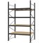 Weitspannregal Grundregal FORTIS, 3.000×1.750×1.000 mm, Spanplatte