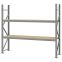 Weitspannregal Grundregal FORTIS, 2.000×2.250×500 mm, Spanplatte