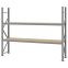 Weitspannregal Grundregal FORTIS, 2.000×2.500×500 mm, Spanplatte
