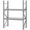 Weitspannregal Grundregal FORTIS, 2.000×1.500×600 mm, verzinkt