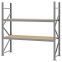 Weitspannregal Grundregal FORTIS, 2.000×2.000×600 mm, Spanplatte