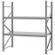 Weitspannregal Grundregal FORTIS, 2.000×1.750×800 mm, verzinkt