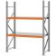 Weitspannregal Grundregal FORTIS, 2.000×1.500×600 mm, verzinkt