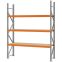 Weitspannregal Grundregal FORTIS, 2.500×2.000×500 mm, Spanplatte