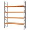 Weitspannregal Grundregal FORTIS, 3.000×2.250×600 mm, Spanplatte