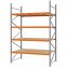 Weitspannregal Grundregal FORTIS, 3.000×2.000×1.000 mm, Spanplatte