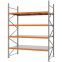 Weitspannregal Grundregal FORTIS, 3.000×2.250×1.000 mm, verzinkt