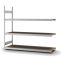 Großfachregal Anbauregal ORION PLUS, 2.000×2.250×600 mm, Spanplatte natur