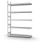 Großfachregal Anbauregal ORION PLUS, 3.000×2.000×400 mm, verzinkt