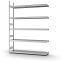 Großfachregal Anbauregal ORION PLUS, 3.000×2.250×400 mm, verzinkt