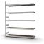Großfachregal Anbauregal ORION PLUS, 3.000×2.500×500 mm, Spanplatte natur