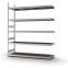 Großfachregal Anbauregal ORION PLUS, 3.000×2.500×600 mm, Spanplatte natur