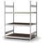 Großfachregal Grundregal ORION PLUS, 2.000×1.500×800 mm, Spanplatte natur