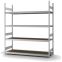Großfachregal Grundregal ORION PLUS, 2.500×2.250×600 mm, Spanplatte natur