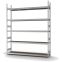 Großfachregal Grundregal ORION PLUS, 3.000×2.500×400 mm, Spanplatte natur