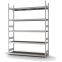 Großfachregal Grundregal ORION PLUS, 3.000×2.250×500 mm, Spanplatte natur