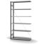 Fachbodenregal Anbauregal ORION PLUS, 2.500×1.300×400 mm, verzinkt