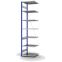 Fachbodenregal Anbauregal ORION PLUS, 3.000×750×600 mm, verzinkt