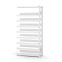 Weinflaschenregal Anbauregal ORION PLUS, 2.000×1.000×300 mm, lichtgrau